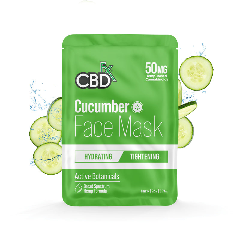 CBD Face Mask | 50 Mg Cucumber