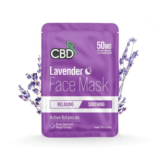 CBD Face Mask | 50 Mg Lavender
