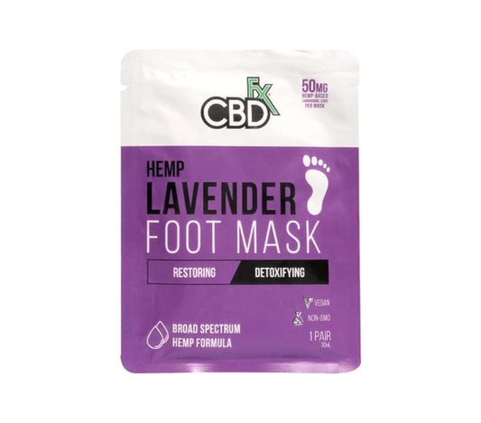 CBD Foot Mask | 50 Mg Lavender