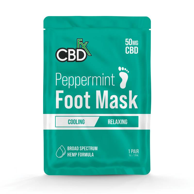 CBD Foot Mask | 50 Mg Peppermint