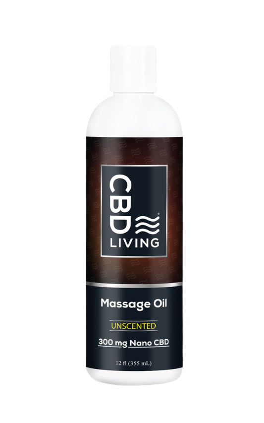 CBD Massage Oil | CBD Living 300 Mg