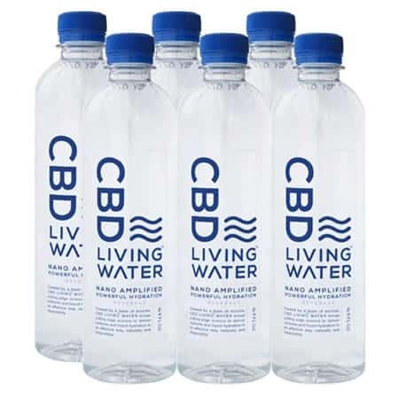 CBD Water-CBD Living Water 6-Pack of CBD Water