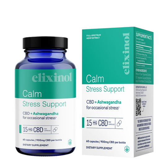 Calm Stress Support CBD Capsules 900 mg