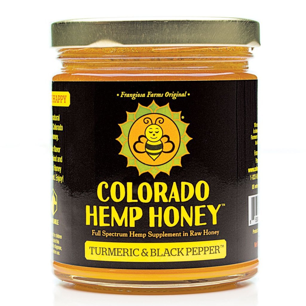 Turmeric & Black Pepper CBD Honey 1000 mg 12oz