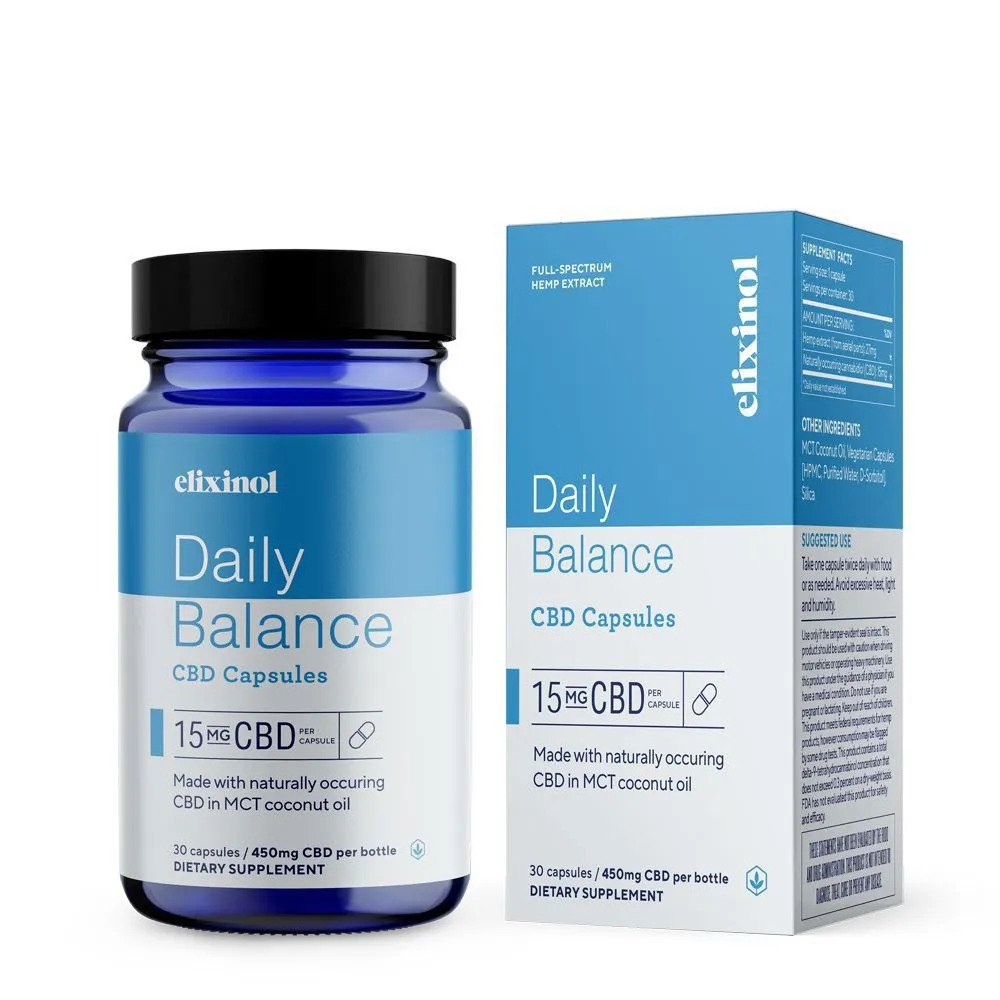 Daily Balance Capsules-Elixinol