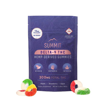 Summit | Delta 9 THC Gummies 300 mg 20 Count