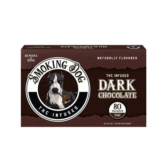 Smoking Dog THC Dark Chocolate Bar 80MG